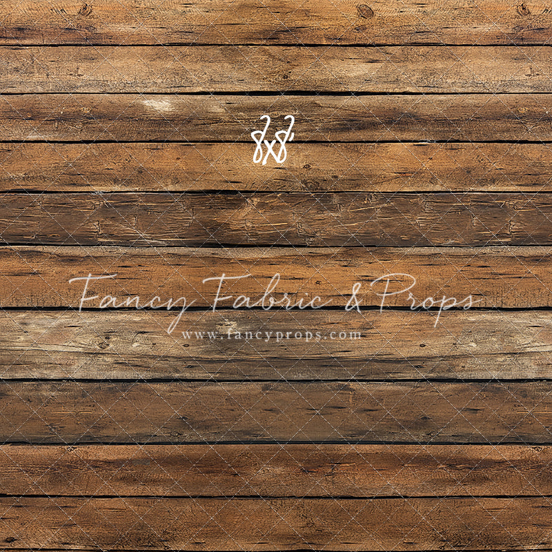 Jefferson Horizontal Wood Planks Mat Floor