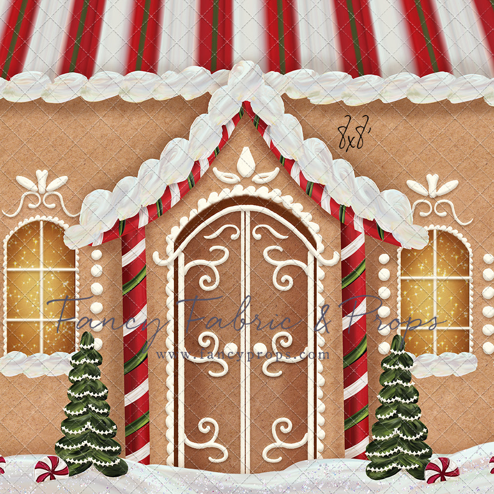 Little Fancy Gingerbread Cottage