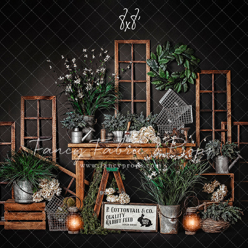 Midnight Cottontail Corner