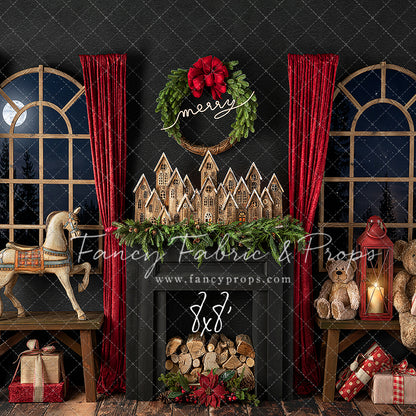 Joyful Holiday Moonrise