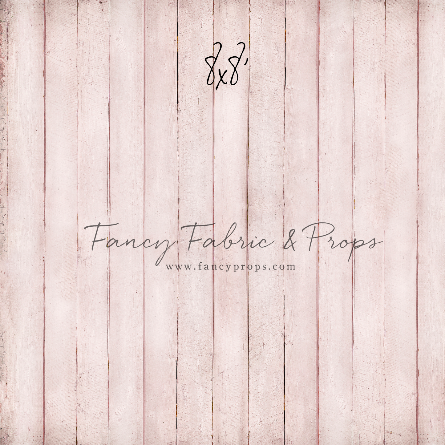 Princess Pink Wood Planks Mat Floor