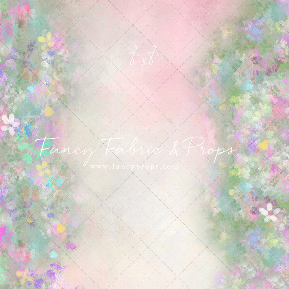 Rainbow Floral Path Mat Floor