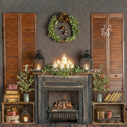 Retro Rustic Mantle