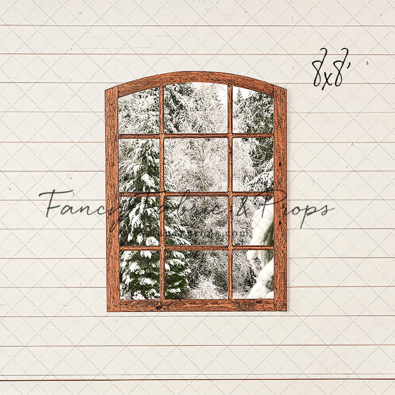 Rustic Snowy Kitchen Room