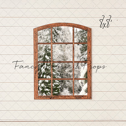 Rustic Snowy Kitchen Room