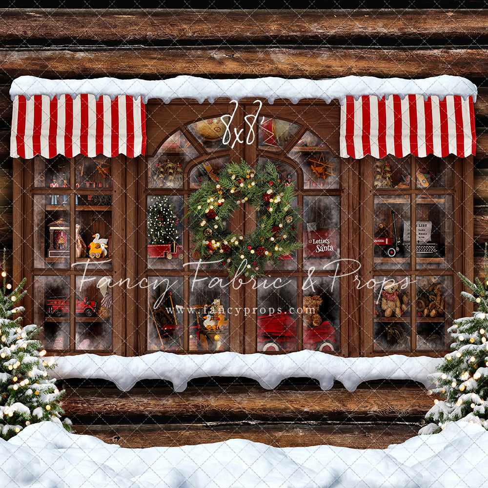 Santa's Workshop Window