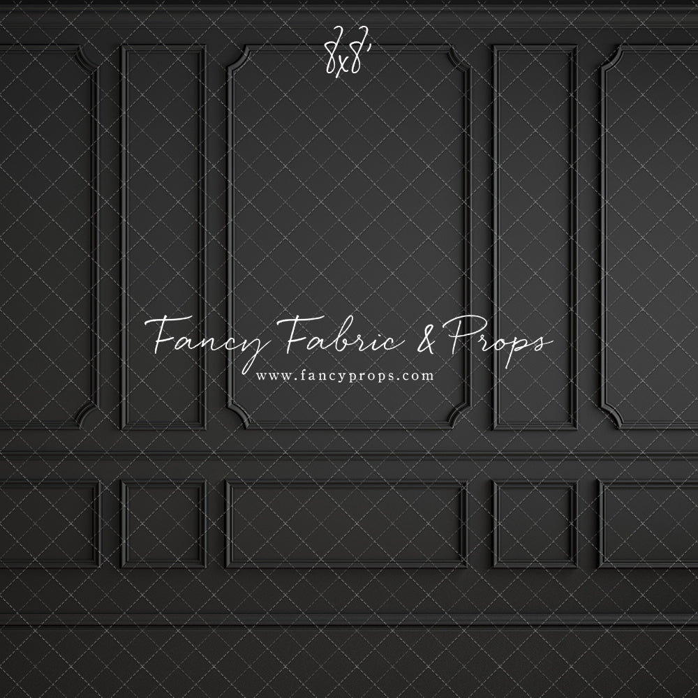 Simple Matte Black Wall