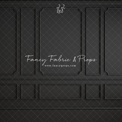 Simple Matte Black Wall