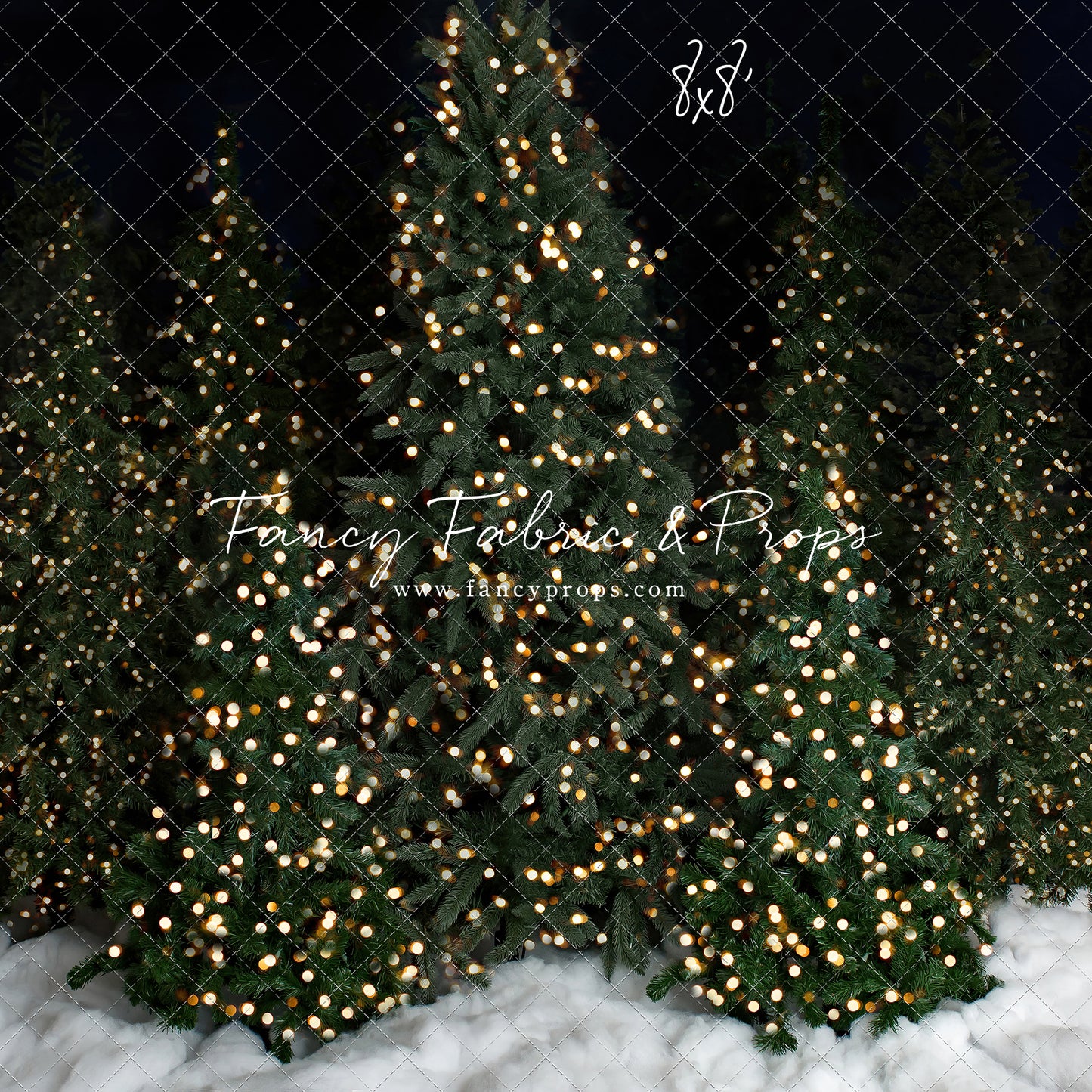 Snowy Christmas Trees