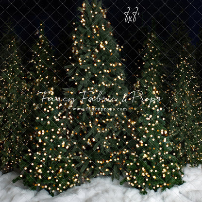 Snowy Christmas Trees