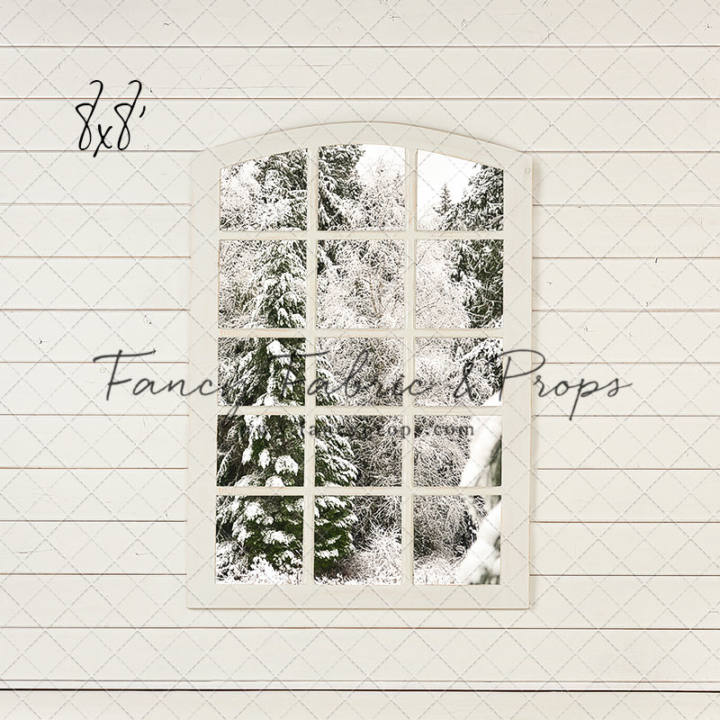 Snowy Country Christmas Room