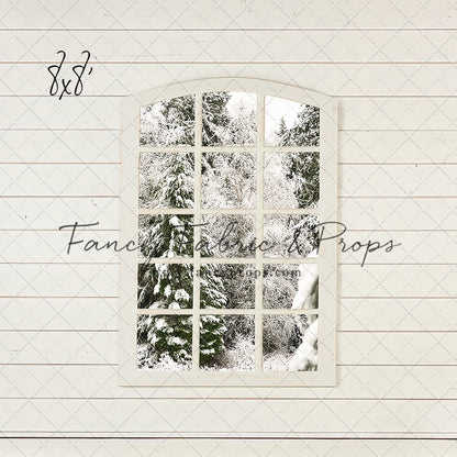 Snowy Country Christmas Room