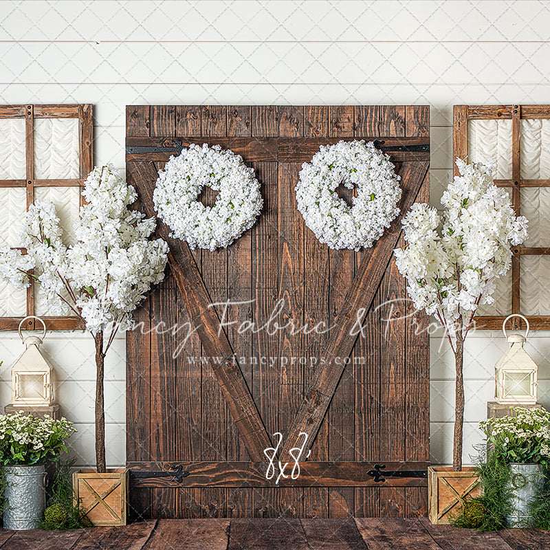 Purely Rustic Spring Porch