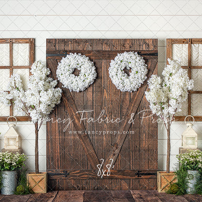 Purely Rustic Spring Porch