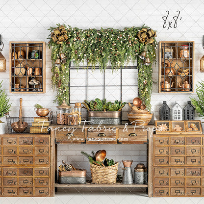 Vintage Holiday Kitchen