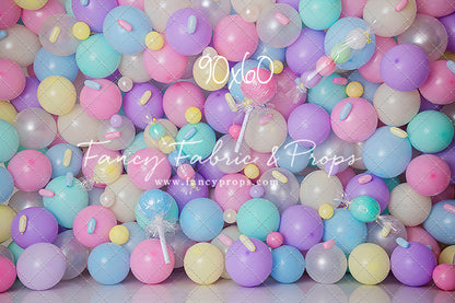 Candyland Balloon Wall