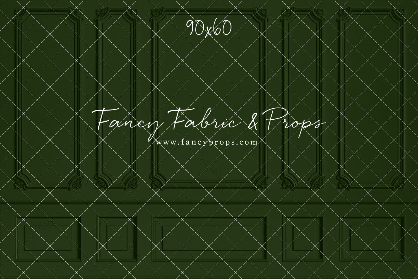 Classic Evergreen Wainscoting Wall - With Sweep Option