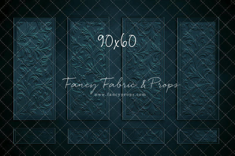 Elegant Aquamarine Wall