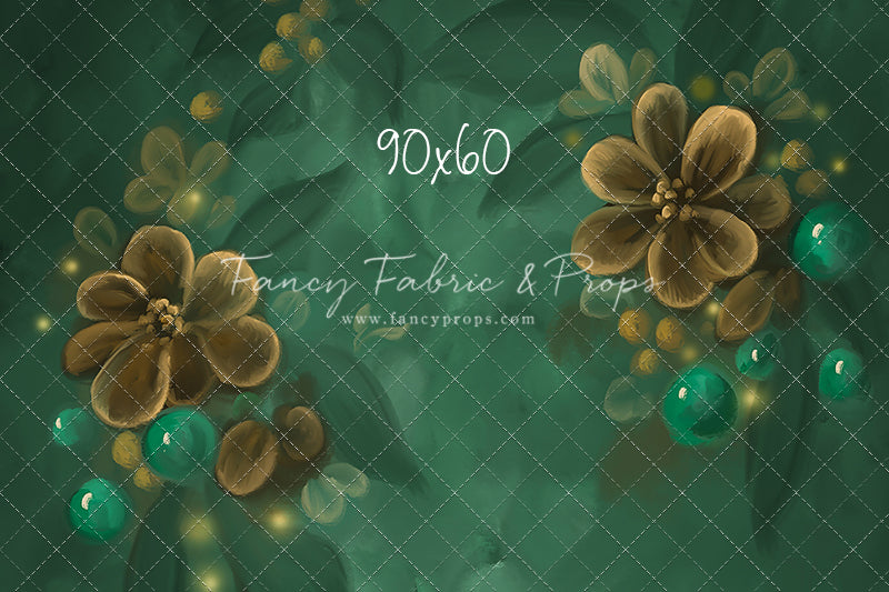 Emerald Winter Blooms