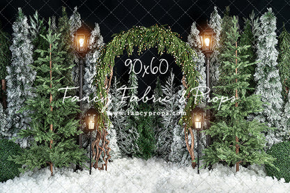 Evening Tree Farm Stroll 2pc Mini Room