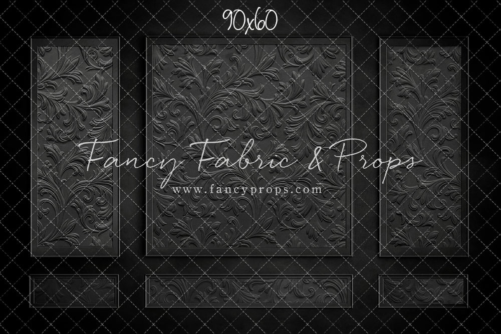 Fancy Black Wall
