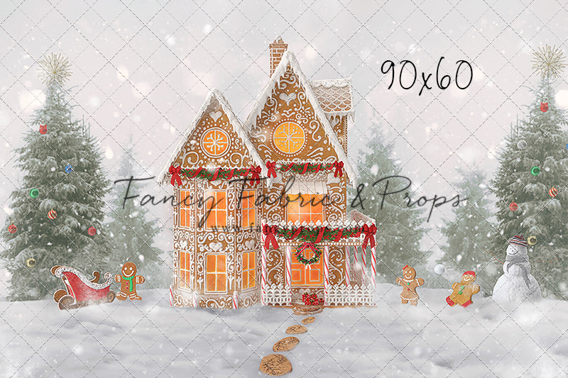 Frosty Gingerbread House