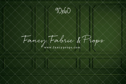 Green Wainscoting Wall