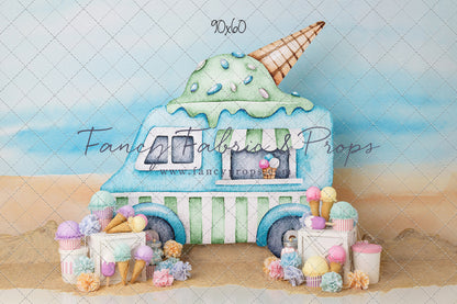 Ice Cream At The Beach