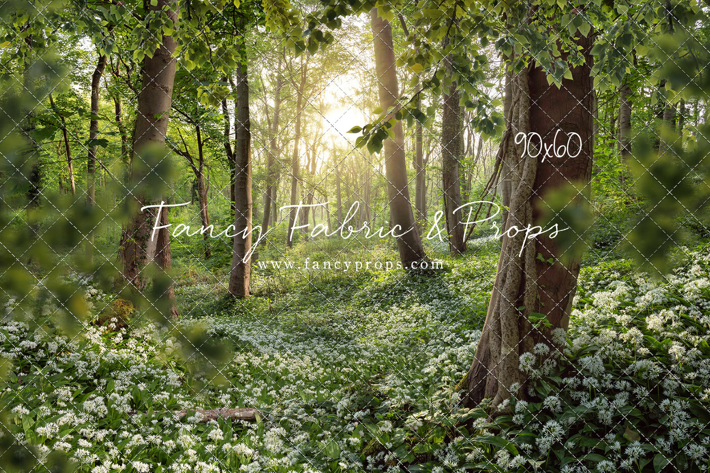 Lush Flowering Forest