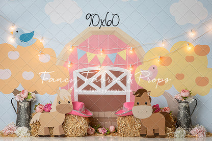 Pretty Pastel Barnyard