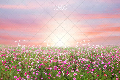 Rosy Wildflower Stroll