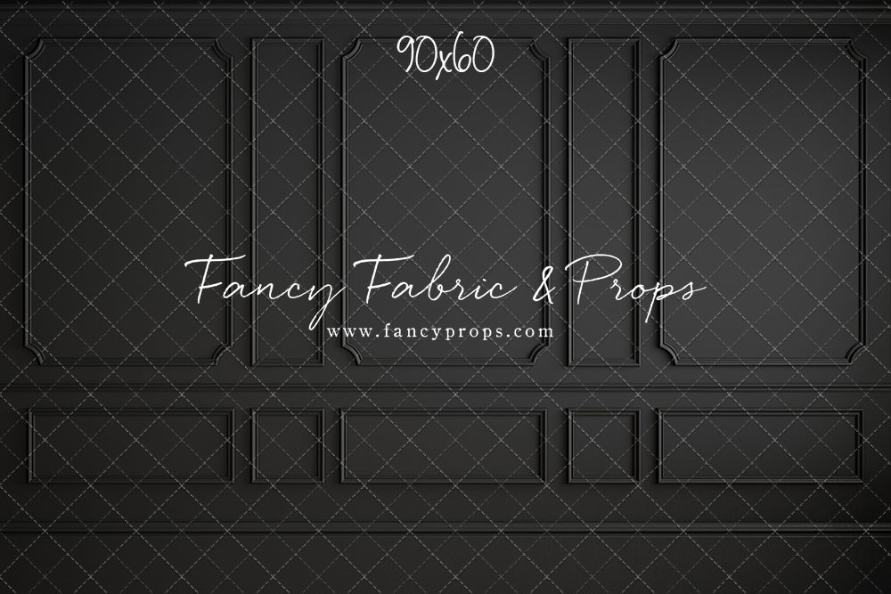 Simple Matte Black Wall