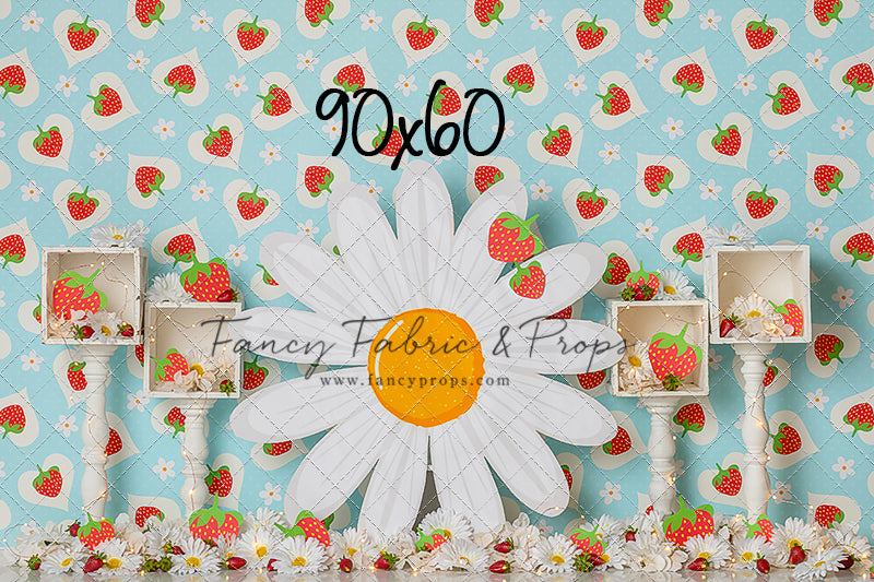 Strawberries & Daisies