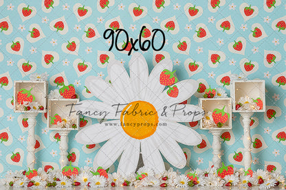 Strawberries & Daisies