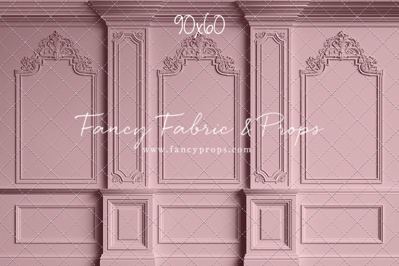 Classic Pink Victorian Wall - With Sweep Option
