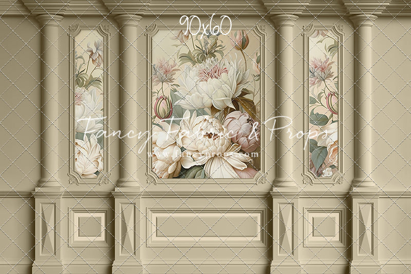 Enchanting Dream Taupe Wall - With Sweep Option