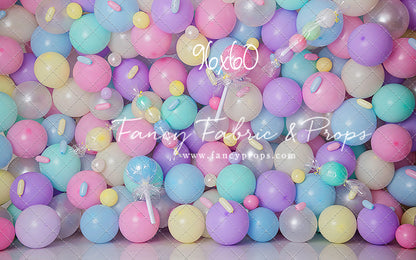 Candyland Balloon Wall