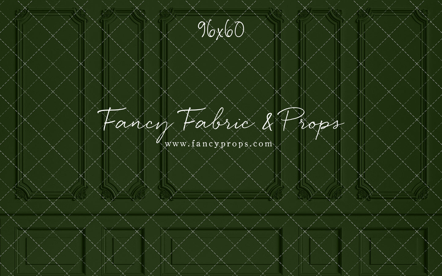 Classic Evergreen Wainscoting Wall - With Sweep Option