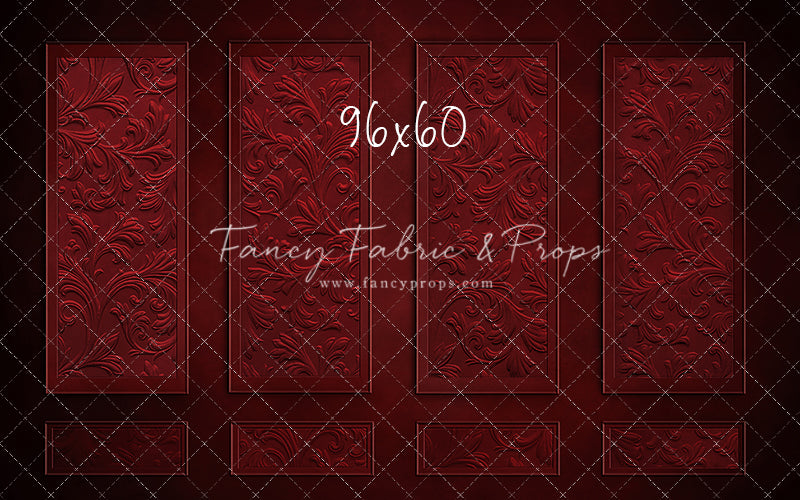 Elegant Crimson Wall