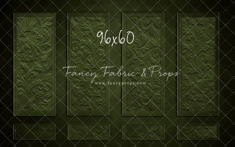 Elegant Emerald Wall