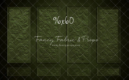 Elegant Emerald Wall