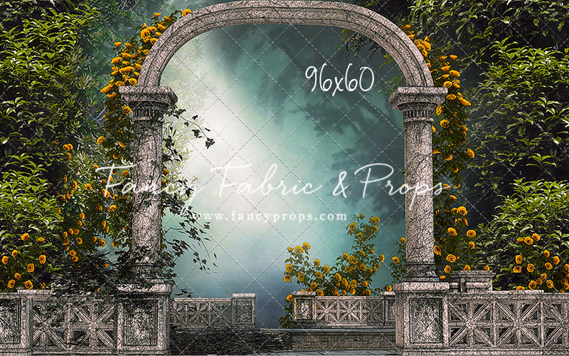 Golden Floral Fantasy