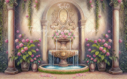 Golden Wishes Fountain - With Sweep Option