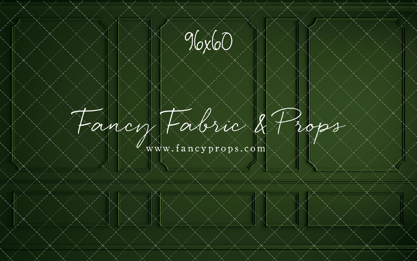 Green Wainscoting Wall