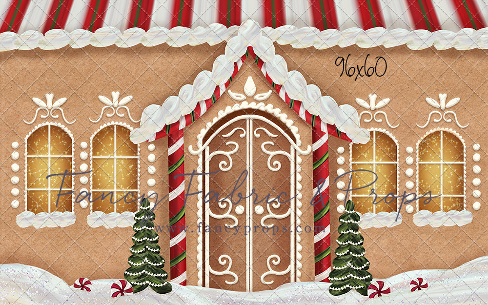 Little Fancy Gingerbread Cottage