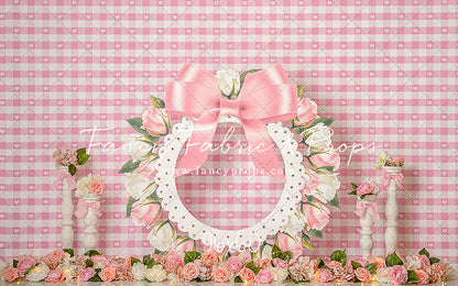 Pink Rose Wreath