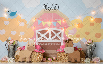 Pretty Pastel Barnyard