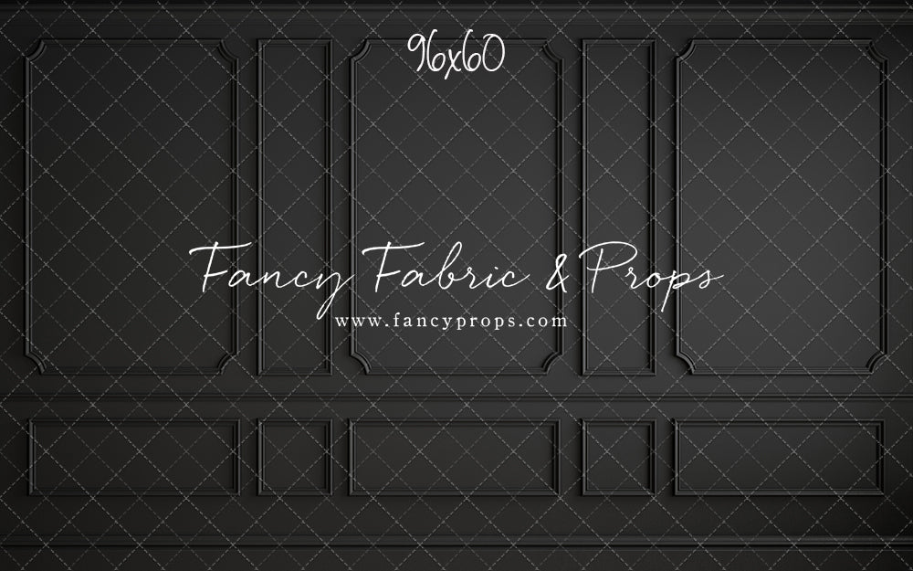 Simple Matte Black Wall