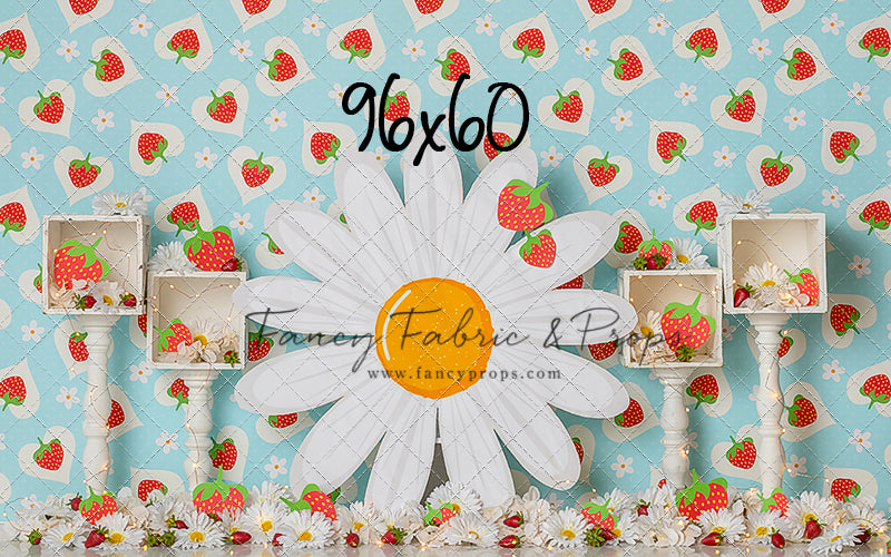 Strawberries & Daisies