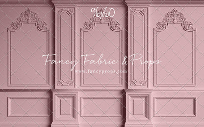 Classic Pink Victorian Wall - With Sweep Option